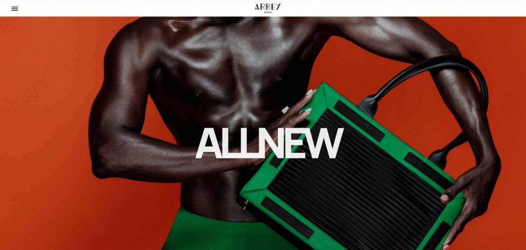 Arrey Berlin ist eine Haute Couture Designerin aus Berlin welche ihren Onlineshop von Mendesgroup umsetzen lassen hat.